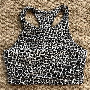 OUTDOOR VOICES | Sports Bra Snow Leopard Small